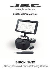 jbc B-IRON NANO Instruction Manual
