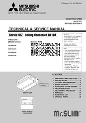 Mitsubishi Electric mr.SLIM SEZ Series Technical & Service Manual