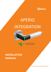 golmar APERIO INTEGRATION Installation Manual