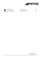 Smeg UKC8174NE User Manual