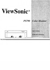 ViewSonic VCDTS21476-1M User Manual
