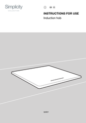 Gorenje Simplicity GI3SY Instructions For Use Manual