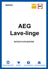 AEG LFR83B114V User Manual