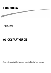 Toshiba 55QA4C63DB Quick Start Manual