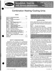 Carrier 48HDD008 Installation, Start-Up And Service Instructions Manual