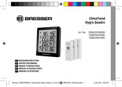 Bresser ClimaTrend Hygro Quadro Instruction Manual
