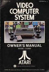Warner Communications ATARI CX2600 Owner's Manual