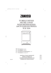 Zanussi TCE 7270 Instruction Booklet