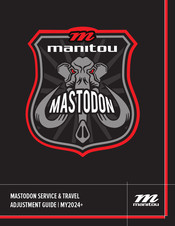 Manitou MASTODON 2024 Adjustment Manual