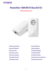 Strong Powerline 1000 Wi-Fi Duo EU V2 Manual
