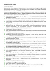 emerio CP-122601 Instruction Manual