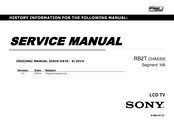 Sony Bravia KD-65X8500B Service Manual