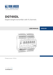 Dini Argeo DGT4XDL User Manual