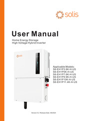 SOLIS S6-EH1P10K-H-US User Manual