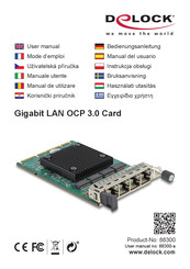 DeLOCK 88300 User Manual