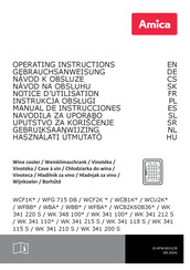 Amica WFG 715 DB Operating Instructions Manual