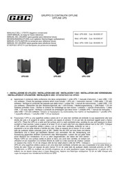 GBC UPS-600 User Manual