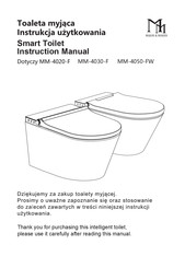 MAJOR & MAKER Dotyczy MM-4050-FW Instruction Manual