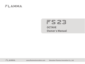 Flamma OCTAVE FS23 Owner's Manual