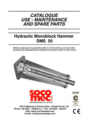 socomec DMS 50 Use - Maintenance And Spare Parts