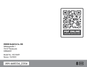 Silvercrest STSK G1 A1 Short Manual