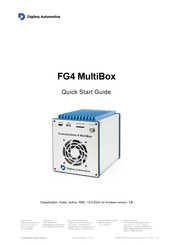 Digiteq Automotive FG4 MultiBox Quick Start Manual