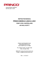 PRINCO L3520 Instruction Manual