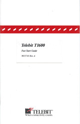 Telebit T1600 Fast Start Manual