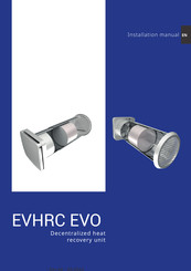 ecoclima EVHRC EVO Installation Manual