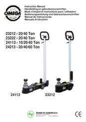 Omega 23212 Instruction Manual