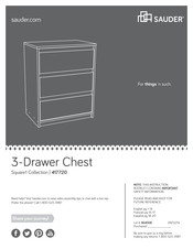 Sauder Square1 417720 Manual