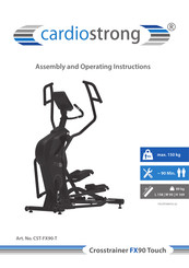 CARDIO STRONG CST-FX90-T Assembly And Operating Instructions Manual
