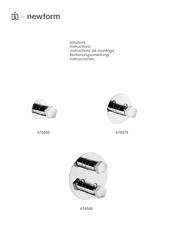 newform 67658E Instructions Manual