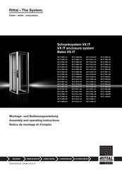 FRIEDHELM LOH Rittal VX IT 5315.118 Assembly And Operating Instructions Manual