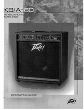 Peavey KB/A 60 Operating Manual
