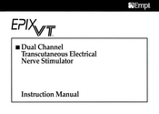 Empi EPIX VT Instruction Manual