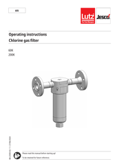 Lutz-Jesco 60K Operating Instructions Manual
