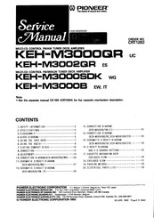 Pioneer KEH-M3000B/IT Service Manual