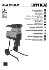 Altrad ATIKA ALA 2500-2 Original Instructions Manual