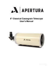 Apertura Classical Cassegrain APT-8CSGN User Manual