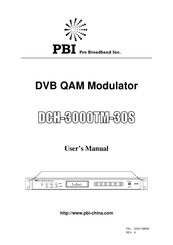 PBI DCH-3000TM-30S User Manual