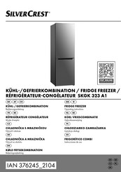 Silvercrest SKGK 323 A1 Operating Instructions Manual