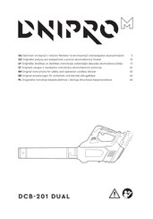 DNIPRO M DCB-201 DUAL Original Instructions Manual