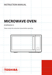 Toshiba EC0P042SV-S Instruction Manual