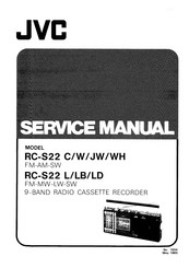 JVC RC-S22 JW Service Manual