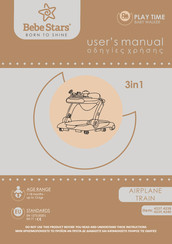 Bebe Stars PLAY TIME AIRPLANE TRAIN 4238 User Manual