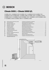 Bosch CL5000iL CF 53 E Operating Instructions Manual
