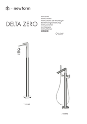 newform DELTA ZERO 72218E Instructions Manual