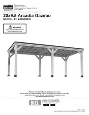 Bilt Backyard Arcadia Manual