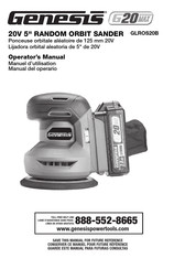 Genesis GLROS20B Operator's Manual